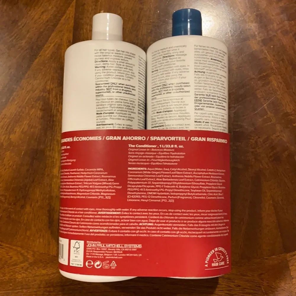 Paul Mitchell Shampoo One & Conditioner 33.8 oz